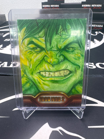 Hulk Sketch Card