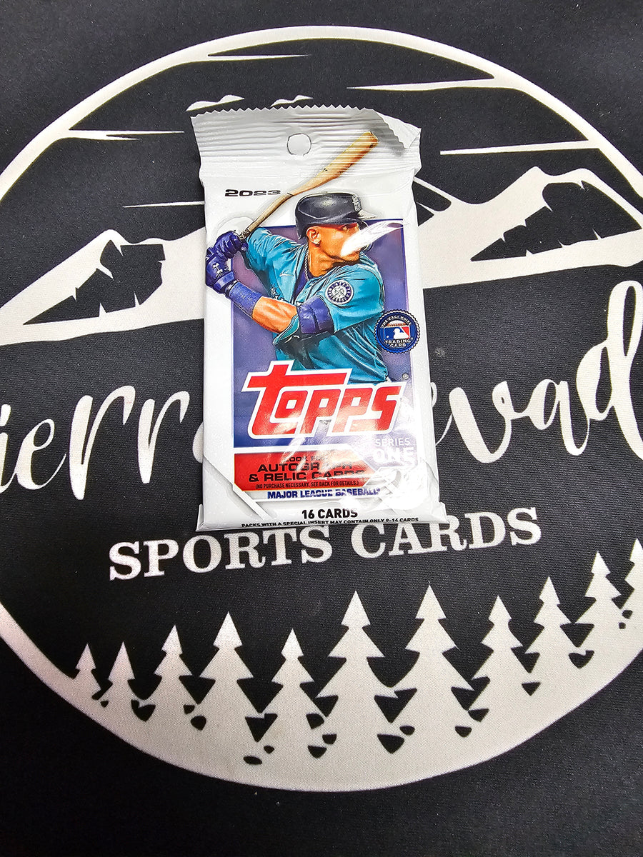 Topps Baseball Cards 2023 Topps Series 1 Baseball Cards - Single Retail  Pack With 16 Cards 2023 Topps Series 1 Box