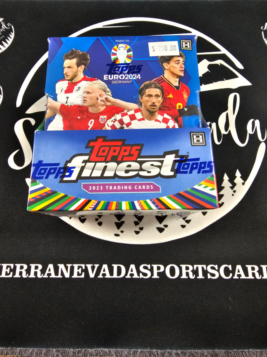 2024 Topps Finest Road to UEFA EURO Hobby Box Sierranevadasportscards