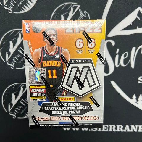 2021-22 Mosaic Basketball Blaster Box