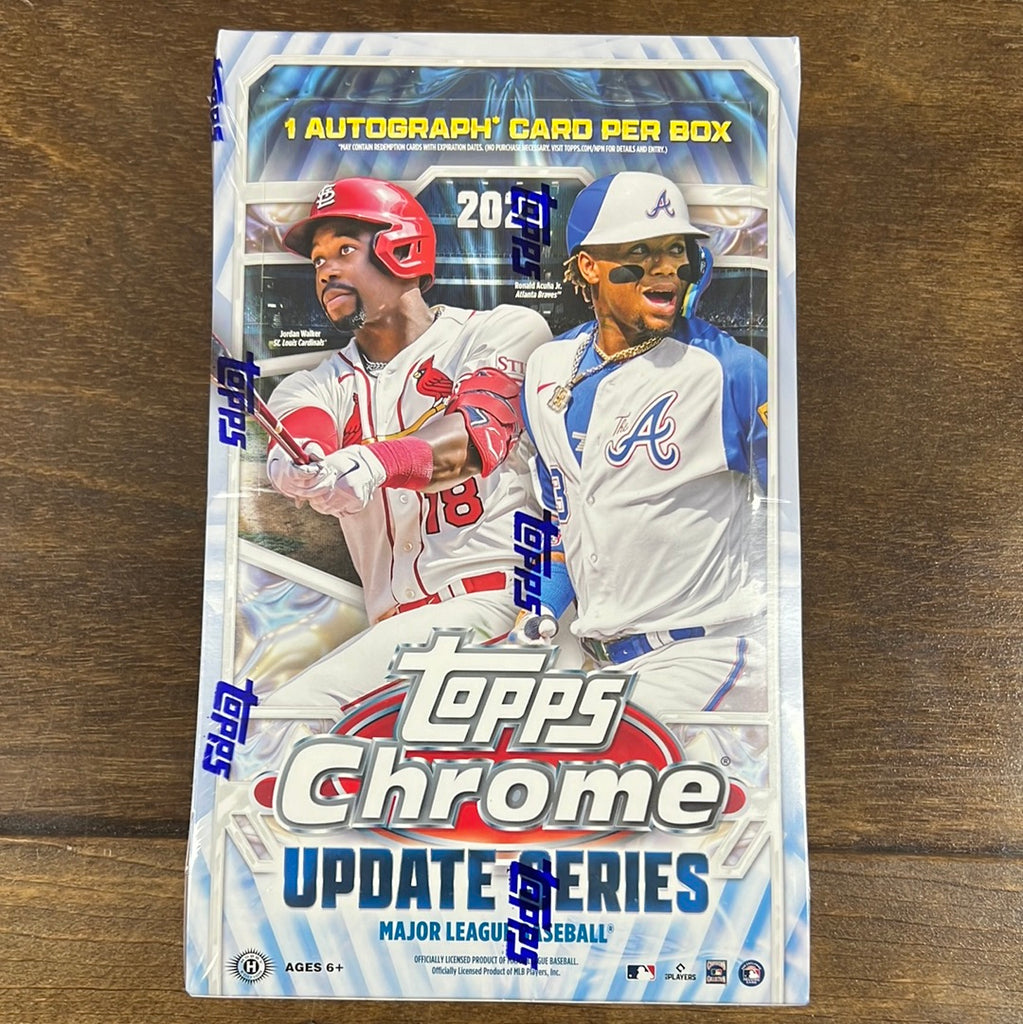 2023 Topps Chrome Update Series Hobby Box Sierranevadasportscards