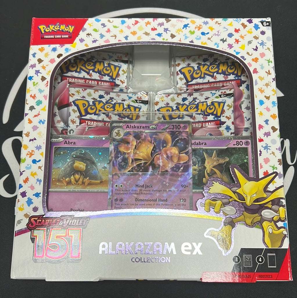 Pokemon 151 Collection Alakazam EX Box – Treehouse Toys