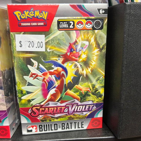 Pokemon Scarlet & Violet #1 Build and Battle Box