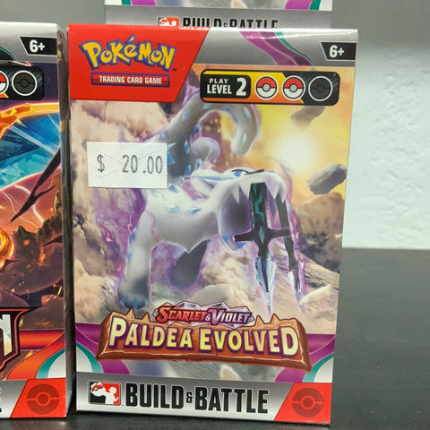 Pokemon Scarlet & Violet #2 Paldea Evolved Build and Battle Box