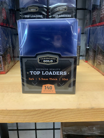 3" x 4" Clear Thick 140PT Toploaders (25ct)