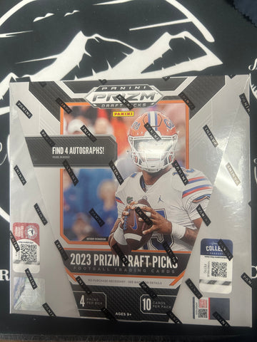 2023 Prizm Draft Picks Football Hobby Box