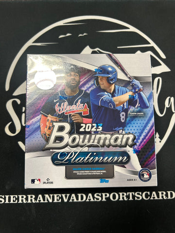 2023 Bowman Platinum Baseball Monster Box