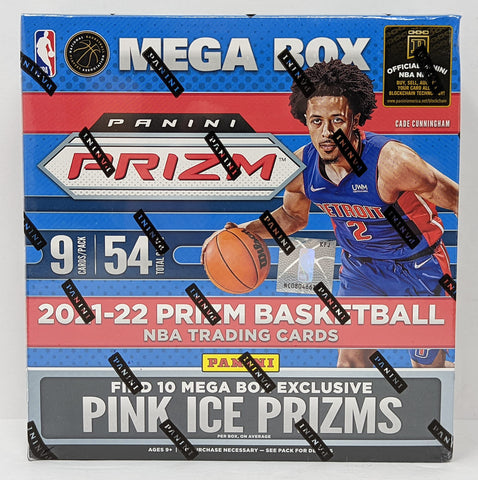 2021-2022 Panini Prizm NBA Basketball Mega Box